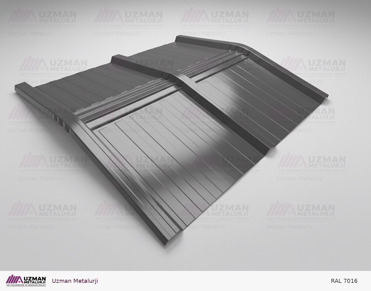 Anadolu–Adakaya Uyumlu Mahya — 3 Hadveli (100 cm) — RAL 7016
