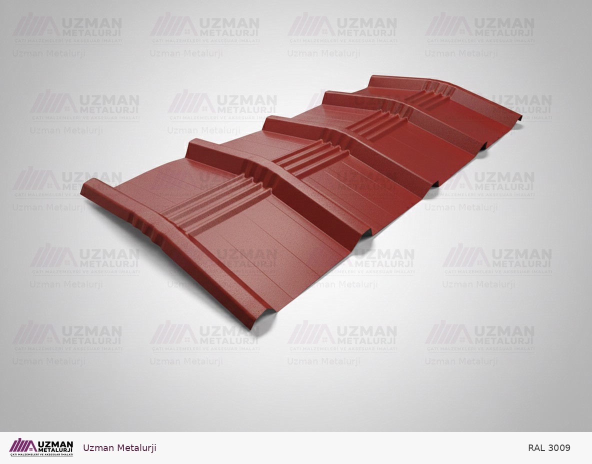 Sandviç Panel Mahyası — 5 Hadveli (50 cm) — RAL 3009