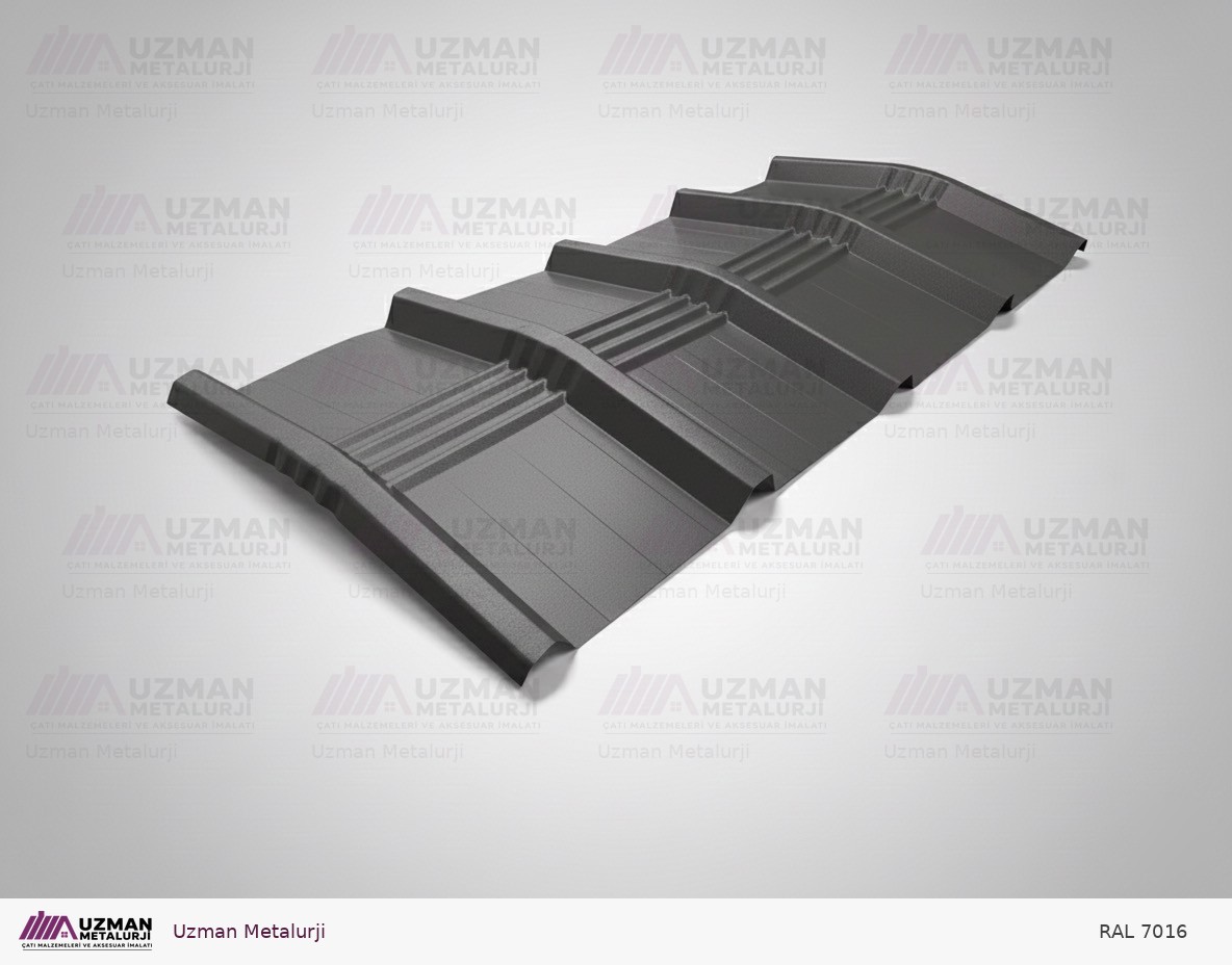Sandviç Panel Mahyası — 5 Hadveli (50 cm) — RAL 7016