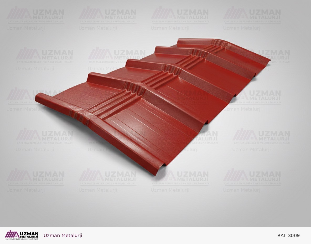 Sandviç Panel Mahyası — 5 Hadveli (60 cm) — RAL 3009